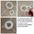 Printed Taper Lampshade(Golden Butti) - right_view