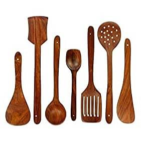 Kitchen Cooking Spatula Non Stick Serving Set of 7