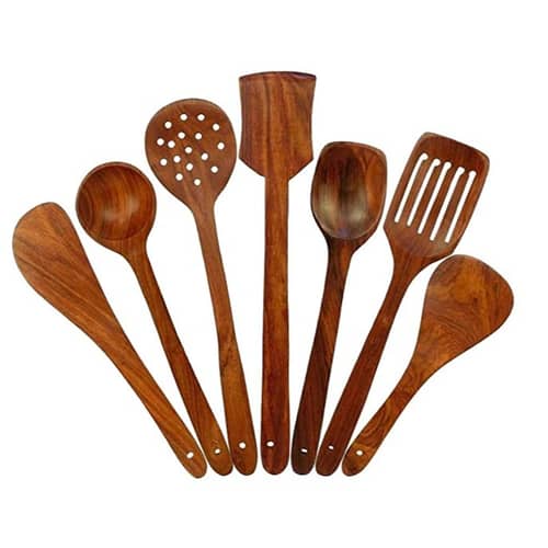 Kitchen Cooking Spatula Non Stick Serving Set of 7