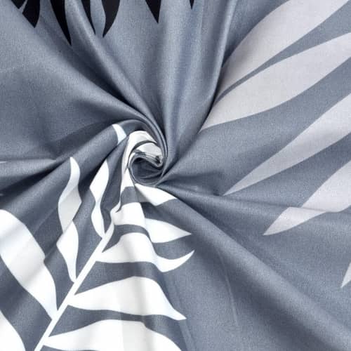 Grey Colour Single Fitted Bedsheet