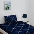 Single Fitted Bedsheet(Blue) - photo