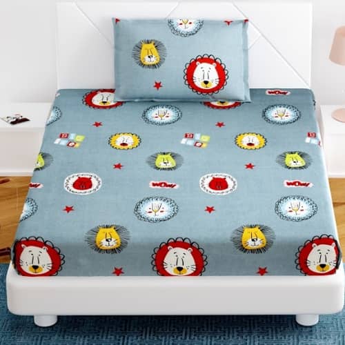 Single Bedsheet(Grey)
