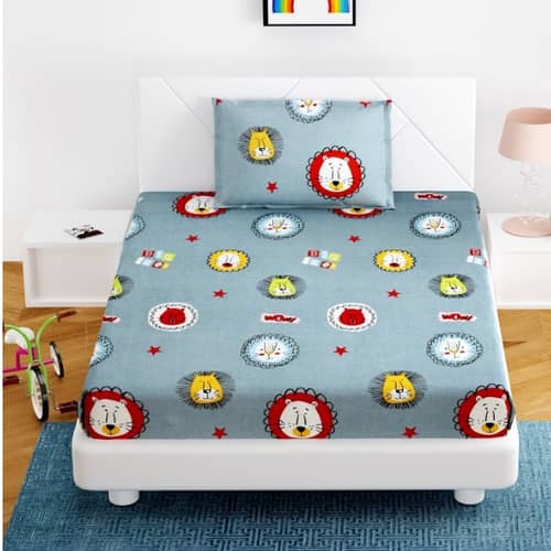Single Bedsheet(Grey)