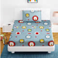 Single Bedsheet(Grey) - front_view