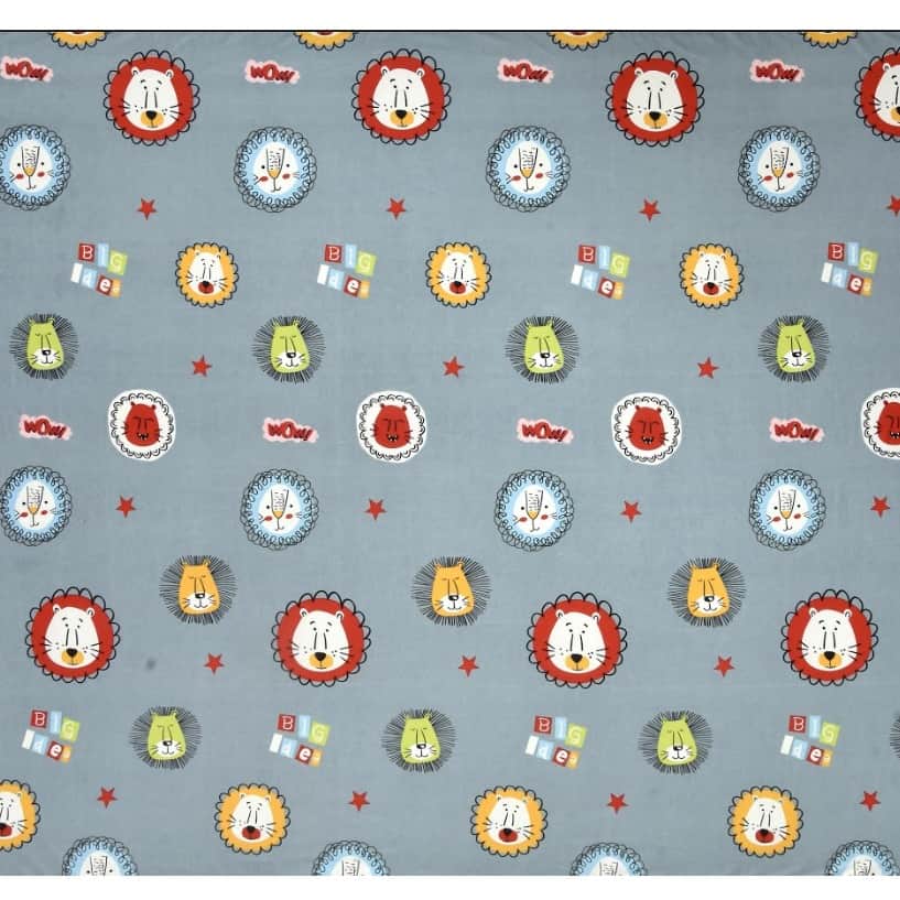Single Bedsheet(Grey) - top_view