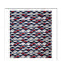 Double Bedsheet in Check Design(Multi Colour) - top_view