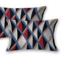 Double Bedsheet in Check Design(Multi Colour) - left_view