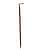 Jaguar Handle Wood Walking Stick - top_view