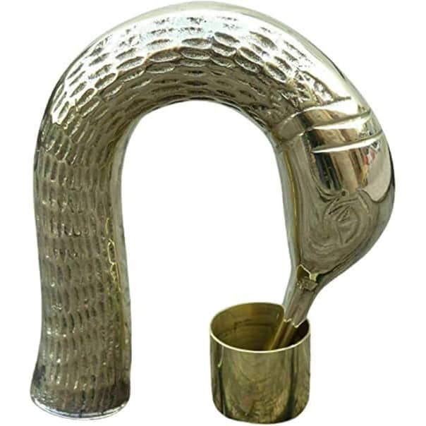 Swan Head Brass Walking Stick Handle (only Handle)