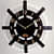 Ship Handle Clock - top_view