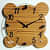 Wooden Bubble Shaped Clock - photo