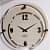 Wooden Inner Circle Glass Clock - photo