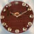 Wooden Birds on Stem Cut Clock - photo