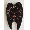 Teeth Shaped Clock - top_view