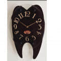 Teeth Shaped Clock - rear_view