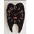 Teeth Shaped Clock - rear_view