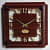 Wooden Sticks Numbers Glass Clock - front_view