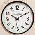 Metal Framed Clock - front_view