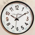 Metal Framed Clock - rear_view