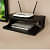 TV Unit Wall Shelf/Rack - rear_view