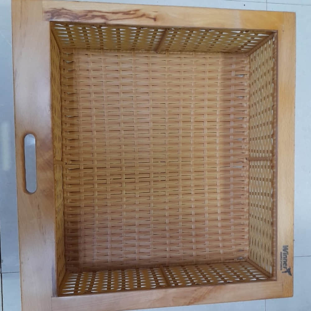 PVC Wicker Basket - photo