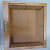 PVC Wicker Basket with Vertical Partition - top_view