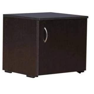 Bedside Table  (Finish Color - Wenge, Pre-assembled)