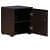 Bedside Table  (Finish Color - Wenge, Pre-assembled) - rear_view