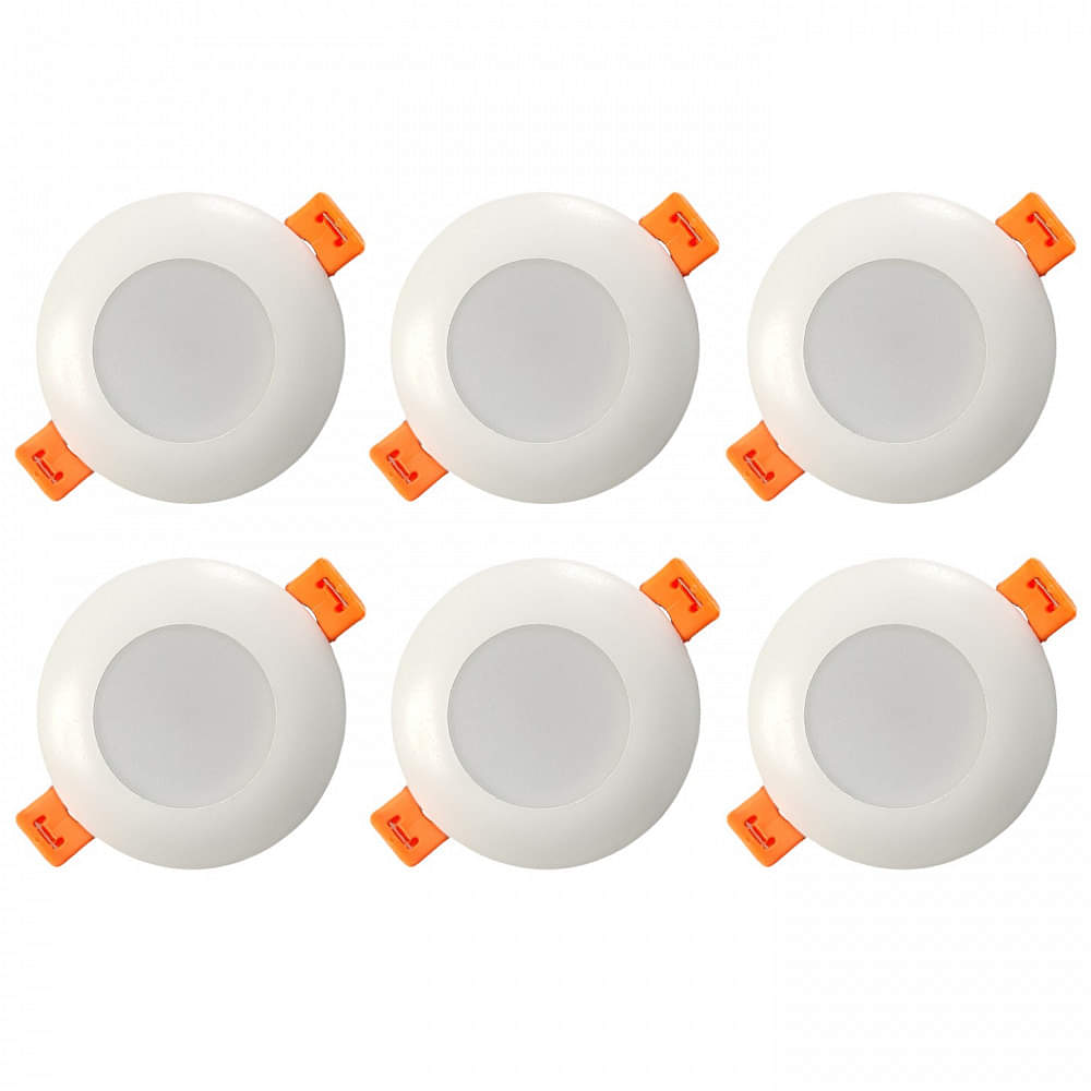 5W LED Deep Downlight Round (Pack of 6) - photo