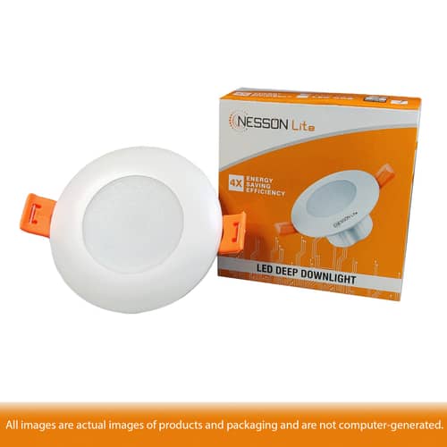 5W LED Deep Downlight Round (Pack of 6)