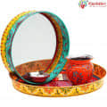 Karwa Chauth Plate Set - top_view
