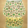Glass Beads Handmade Table lamp - front_view