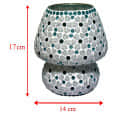 Glass Beads Handmade Table lamp - top_view