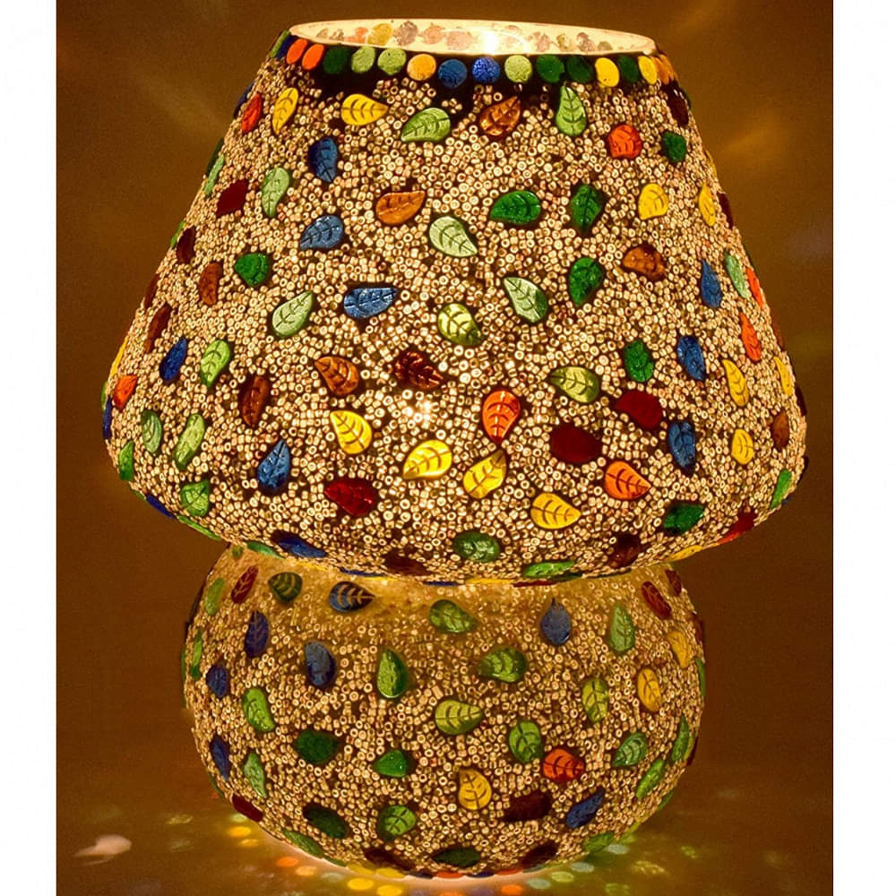 Mosaic Glass Table Lamp - photo