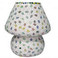 Mosaic Glass Table Lamp - top_view