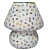 Mosaic Glass Table Lamp - top_view