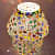 Mosaic Glass Table Lamp - rear_view