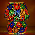 Mosaic Glass Table Lamp - photo