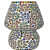 Mosaic Glass Table Lamp - top_view