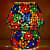 Mosaic Glass Table Lamp - rear_view