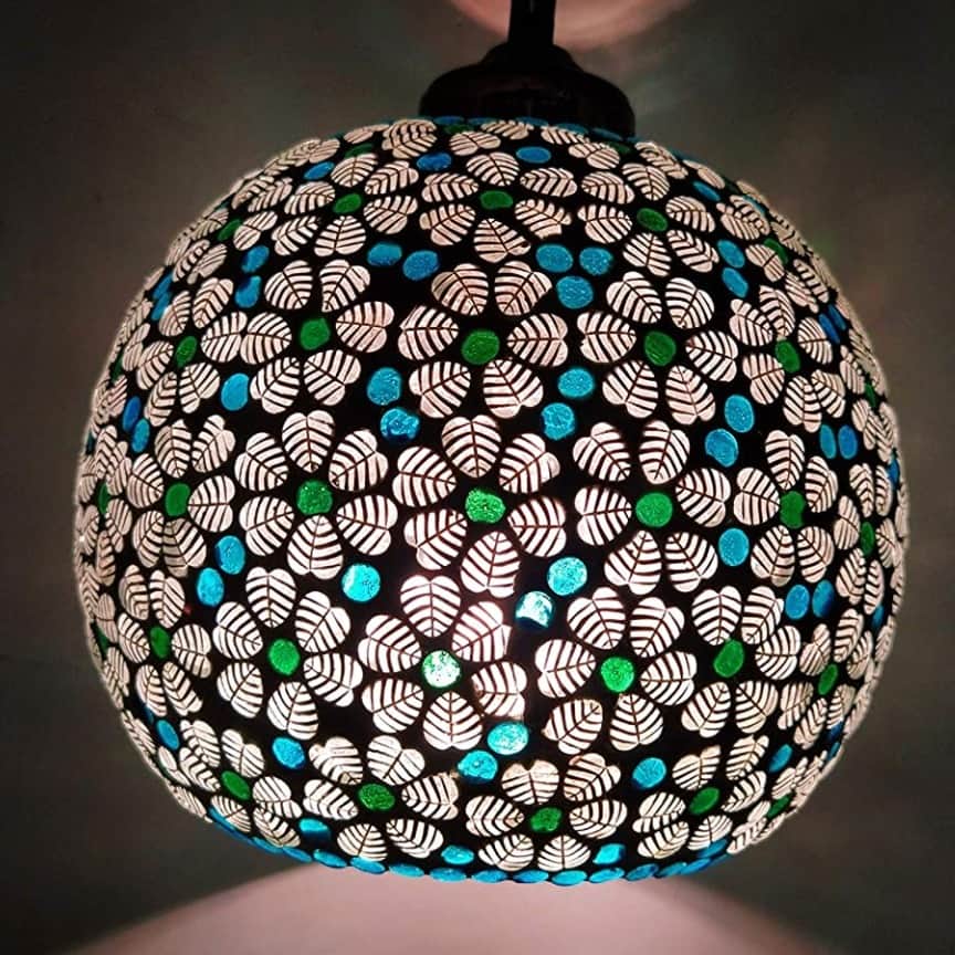 Spherical Hanging lamp - top_view