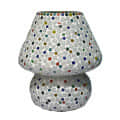 Mushroom Shape Multicolor Table lamp - top_view