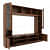 Wooden T.V. Showcase - front_view