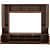 Wooden T.V. Showcase - rear_view