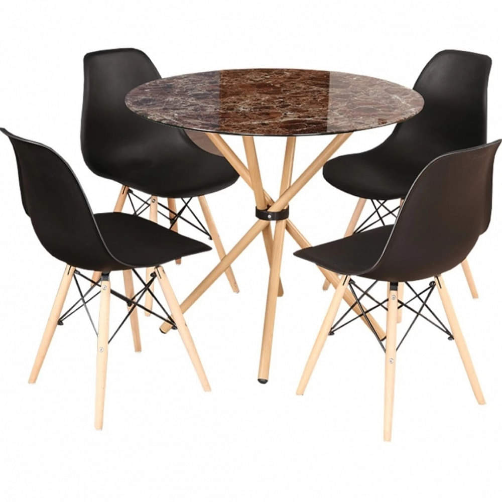 Metal 4 Seater Dining Table - photo