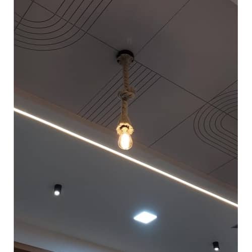 Rope  Hanging Light