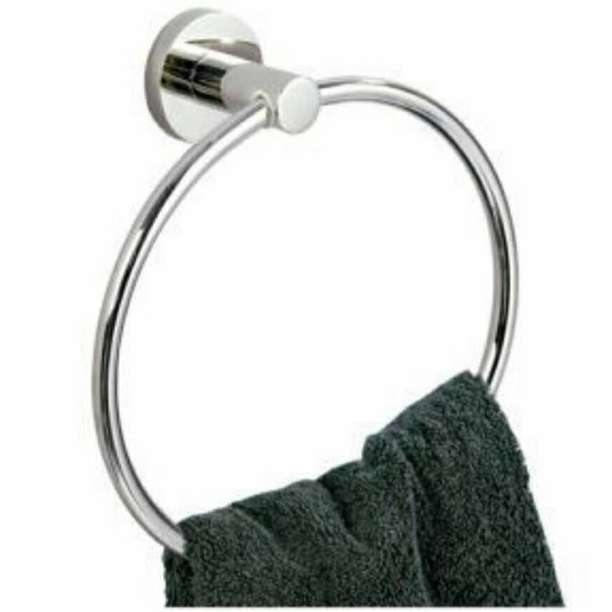 SS Towel Ring With Chrome Plated