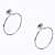 SS Towel Ring With Chrome Plated - right_view