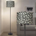 Star Drum Lamp Shade  Floor Lamp With Black And White Colour - photo
