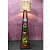 Printed Metal Shade Tripod Floor Lamp with Natural Wood Base - front_view